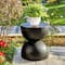 Glitzhome® 18" Multi-Functional Terrazzo Garden Stool